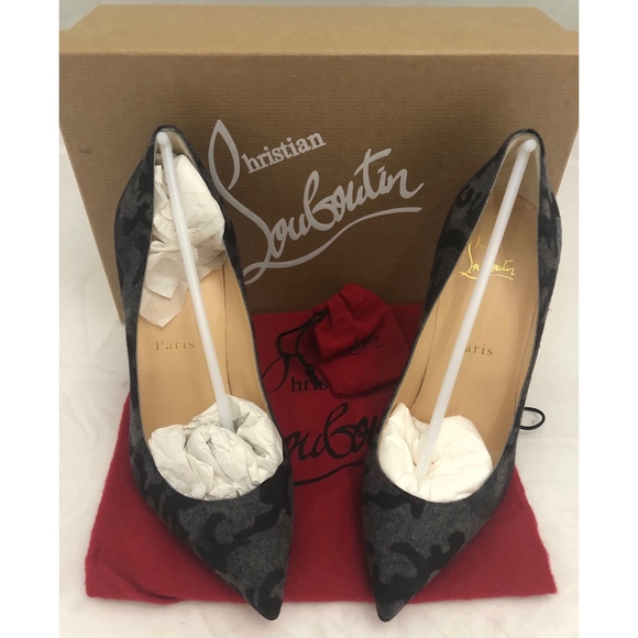 New Christian Louboutin Pigalle Follies Camo 36.5 - Picture 3 of 8